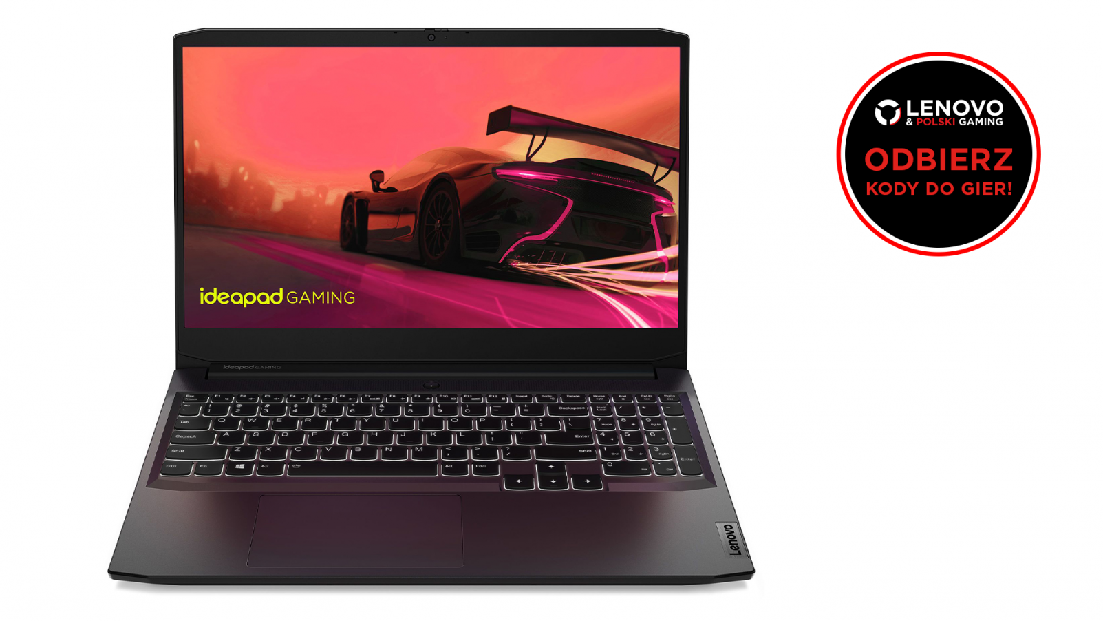Laptop Lenovo IdeaPad Gaming 3 15ACH6 82K200N4PB-16GB_250SSD Ryzen 5 5600H/15,6FHD/16GB/250SSD/RTX3050/NoOS