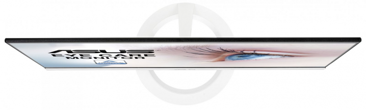 Monitor Asus VZ279HE-W - widok góry