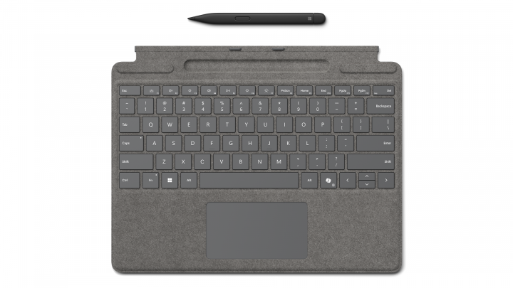 Surface Pro 12 13cali Snapdragon X2 platynowy Copilot + Etui z klawiaturą i rysikiem 11