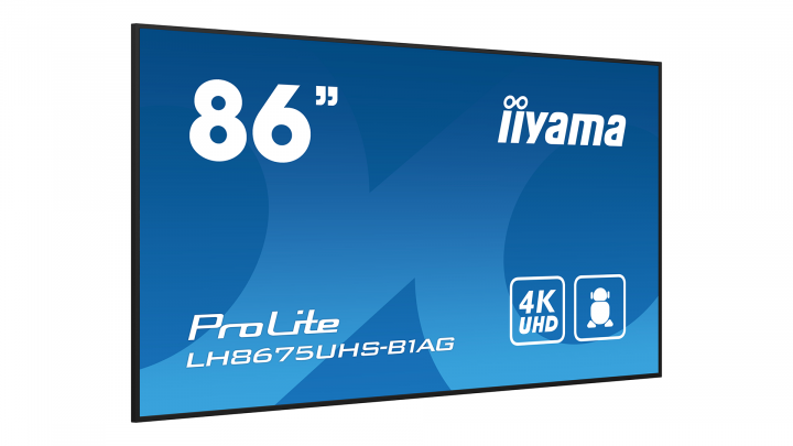 Monitor wielkoformatowy iiyama LH8675UHS-B1AG 2
