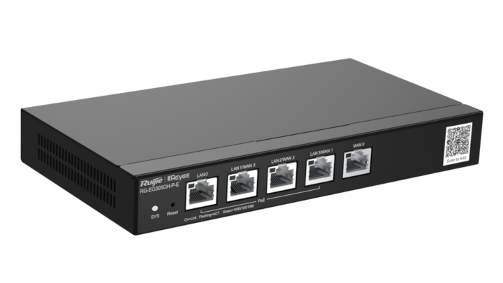 Router Ruijie Reyee RG-EG305GH-P-E 5-port GE PoE+ 60W 4