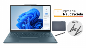 Laptop 2w1 dla Nauczyciela Lenovo Yoga 7 14IML9 83DJ005GPB Ultra 5 125H Touch 14" 2,8K OLED 120Hz 16GB 1000SSD W11 + Etui i rysik w zestawie