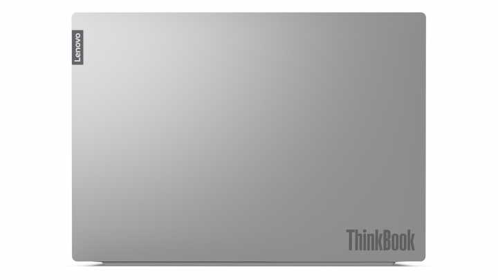 Laptop Lenovo ThinkBook 14 IIL szary widok klapy2