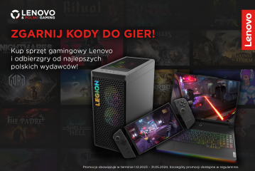Akcja promocyjna Lenovo &amp; Polski Gaming 2