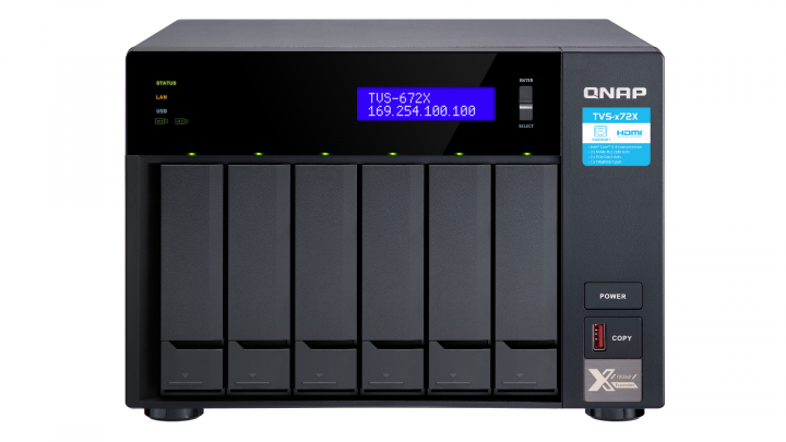 Serwer NAS QNAP TVS-672X-i3-8G