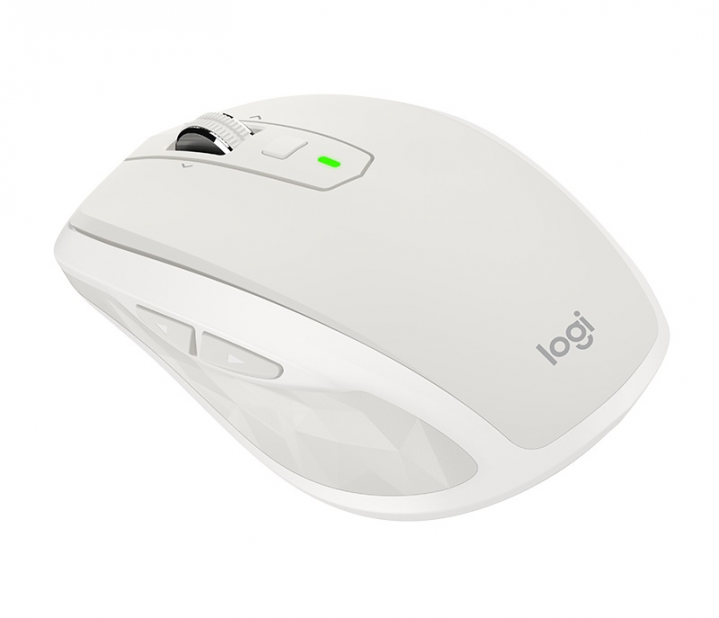 Mysz bezprzewodowa Logitech MX Anywhere 2S optyczna jasnoszara 910-005155 - widok frontu v3