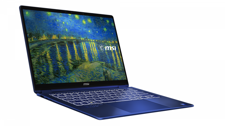 Laptop MSI Prestige 14 Flip AI+ Starry Night Over the Rhone Copilot 5