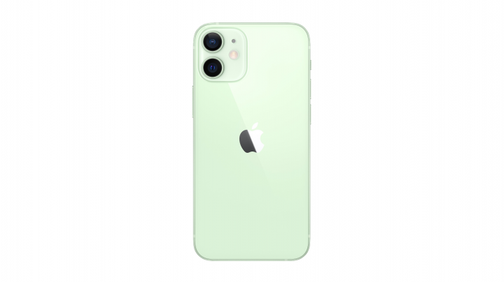 Smartfon Apple iPhone 12 mini zielony - widok tyłu
