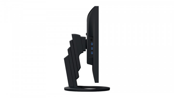 Monitor EIZO FlexScan EV2495 czarny - widok lewej strony