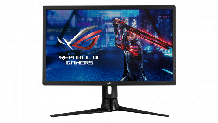 Monitor Asus ROG Strix XG27UQR - widok frontu