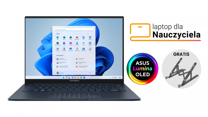 Laptop ASUS Zenbook 14 OLED UX3405MA Bon + Podstawka Orico