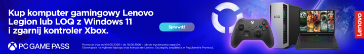 Kup komputer gamingowy Lenovo Legion lub LOQ z Windows 11 i zgarnij kontroler Xbox. 10