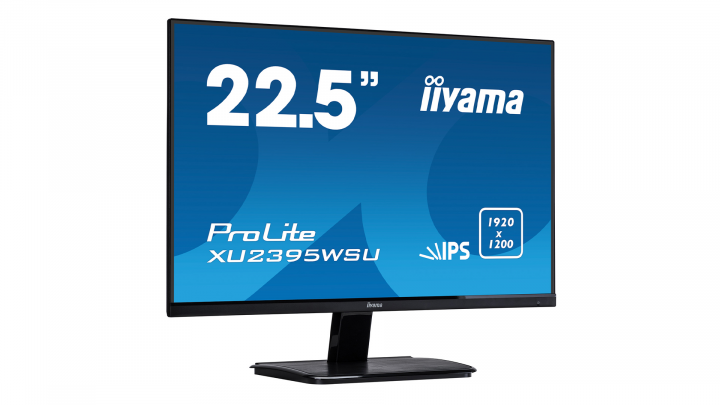 Monitor IIYAMA ProLite XU2395WSU-B1 - widok frontu lewej strony