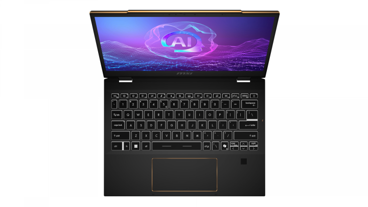 Laptop 2w1 MSI Summit 13 AI+ Evo A2VM W11P + rysik (White BK copilot) Black 5