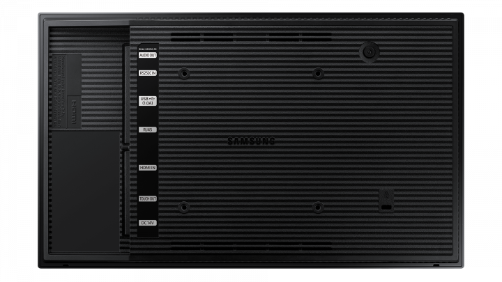 Monitor Samsung 13 QB13R-T LH13QBRTBGCXEN - widok z tyłu