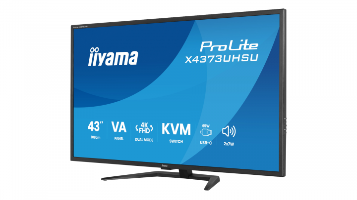 Monitor iiyama ProLite X4373UHSU-B2 3