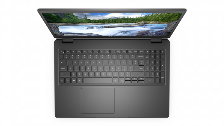 Laptop Dell Latitude 3510 czarny-widok z góry