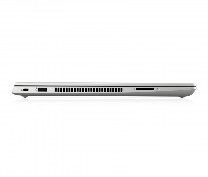 Laptop HP ProBook 450 G7 srebrny - widok lewej strony