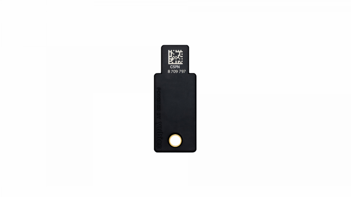 Klucz uwierzytelniający Yubico YubiKey 5 NFC CSPN USB-A - 8880001210