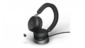 Słuchawki bezprzewodowe Jabra Evolve 2 75 USB-C MS Stereo Stand Black - 27599-999-889