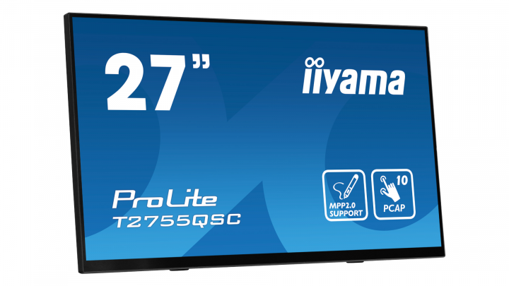 Monitor iiyama ProLite T2755QSC-B1 27" Touch QHD IPS 3