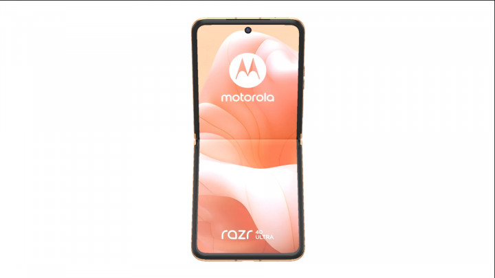 Motorola Razr 40 ultra brzoskwiniowy 2