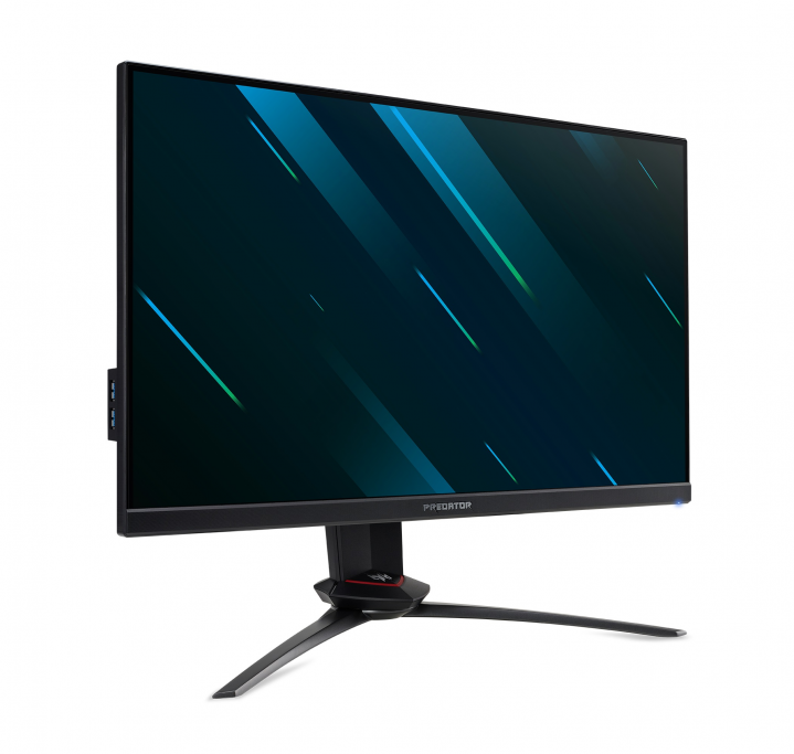 Monitor Acer Predator XB273Pbmiprzx czarny - widok frontu lewej strony