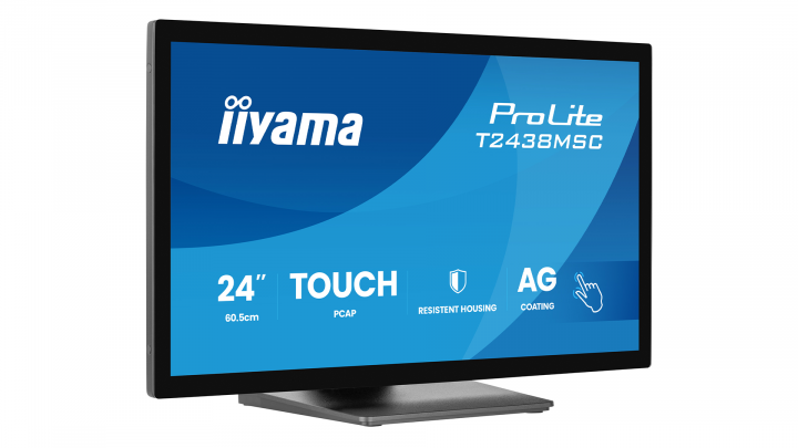 Monitor z dotykowym ekranem iiyama ProLite T2438MSC-B2 12