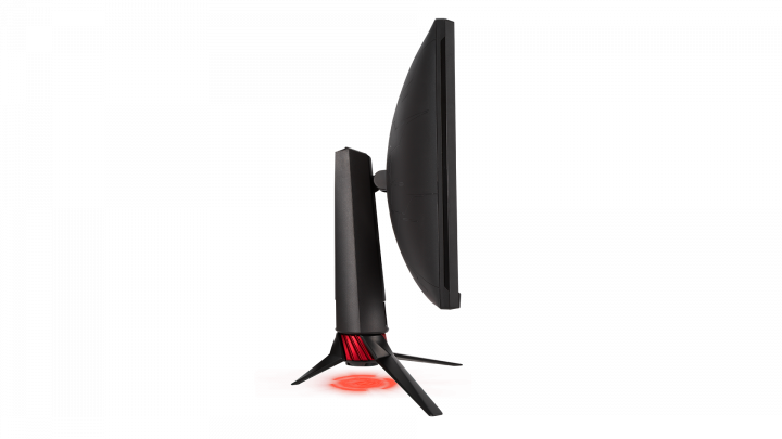 Monitor Asus XG27WQ czarny - widok lewej strony