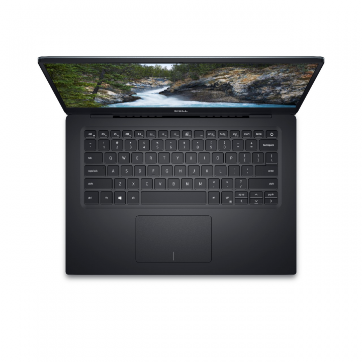 Laptop Dell Vostro 14 5490 szary - widok z góry