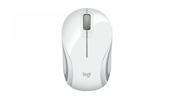 Mysz bezprzewodowa Logitech M187 optyczna biało-szara 910-002735
