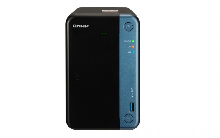 Serwer NAS QNAP TS-253Be - widok frontu