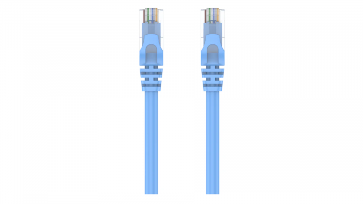 Patchcord UNITEK UTP CAT 6 2m niebieski Y-C810ABL 2