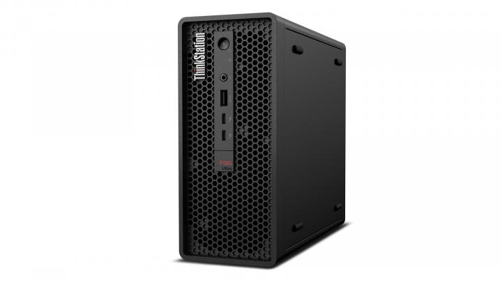 Stacja robocza Lenovo ThinkStation P360 Ultra - widok frontu prawej strony
