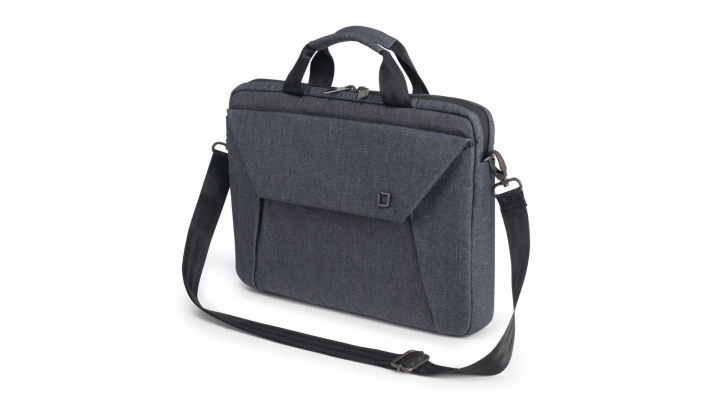 Torba do laptopa DICOTA Slim Case EDGE 133 D31239 niebieska - przód prawa strona