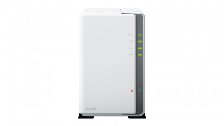 Serwer NAS Synology DS223j + 2x Dysk HDD 2TB HAT3300-2T 2