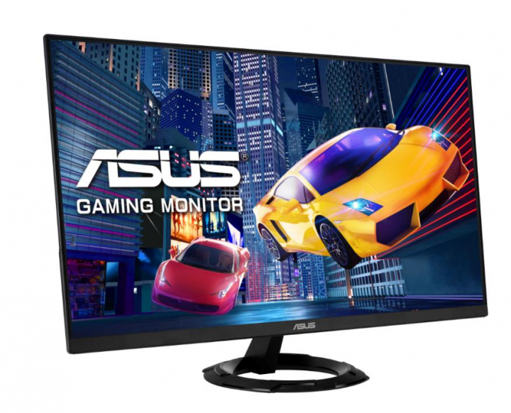 Monitor ASUS VZ279HEG1R widok frontu lewej strony