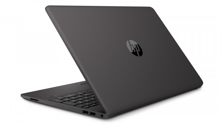 Laptop HP 250 G8 czarny widok klapy