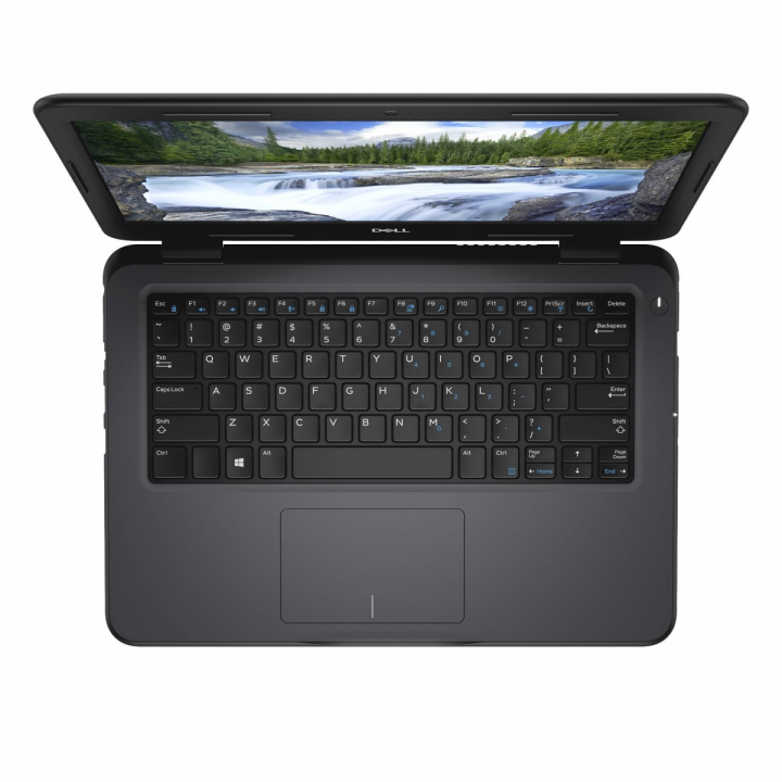 Laptop Dell Latitude 3300 czarny - widok z góry