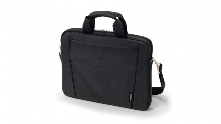 Torba do laptopa DICOTA Slim Case BASE 156 D31308 czarna - przód prawa strona