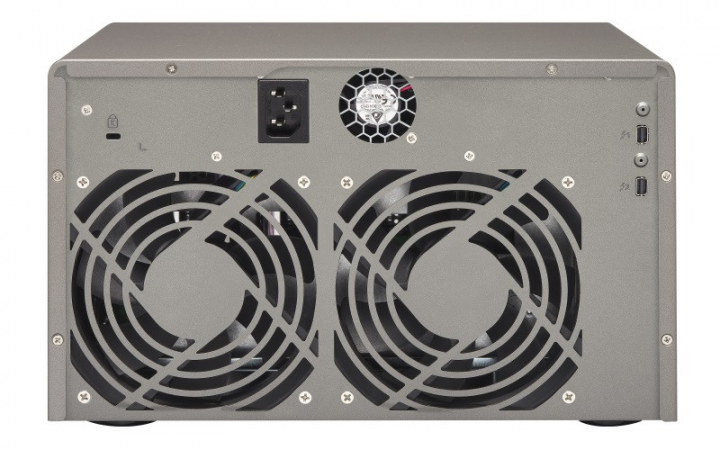 Moduł rozszerzający NAS QNAP TX-800P - widok tyłu