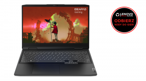 Laptop Lenovo IdeaPad Gaming 3 15ARH7 82SB00BXPB R5 6600H 15,6" FHD 120Hz 16GB 512SSD RTX3050