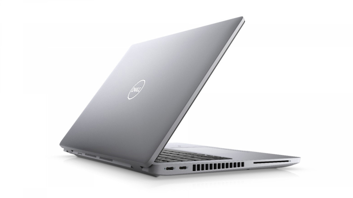 Laptop Dell Latitude 5420 szary W10P-widok tyłu lewej strony