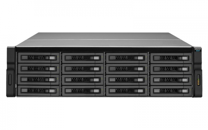 Moduł rozszerzający NAS QNAP REXP-1610U-RP - widok frontu