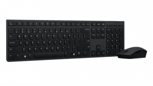 Zestaw bezprzewodowy Klawiatura i Mysz Lenovo Professional Wireless Rechargeable Combo AI - US English 4X31R64316