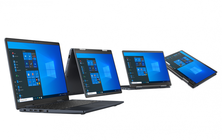 Laptop Toshiba Dynabook Portege X30W - widok trybów