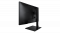Monitor Samsung LS24R650FDUXEN czarny - widok z tyłu lewej strony