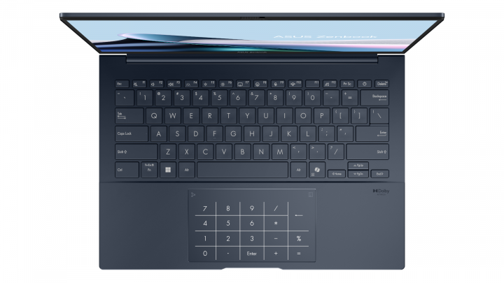 Laptop ASUS Zenbook 14 OLED UX3405CA Touch W11H Ponder Blue copilot BON 6