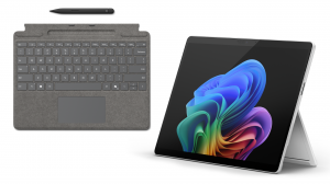 Microsoft Surface Pro 11 ZIR-00006 X Elite X1E-78-100 Touch 13" OLED 120Hz 32GB 1000SSD Adreno W11Pro Platynowy + Etui z klawiaturą i rysikiem