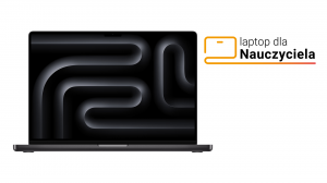Laptop dla Nauczyciela Apple MacBook Pro 16 MX313ZE/A M4 Max 16,2" 48GB 1000SSD Int MacOS Gwiezdna Czerń